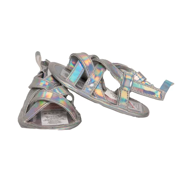 2000 shone sandals silver